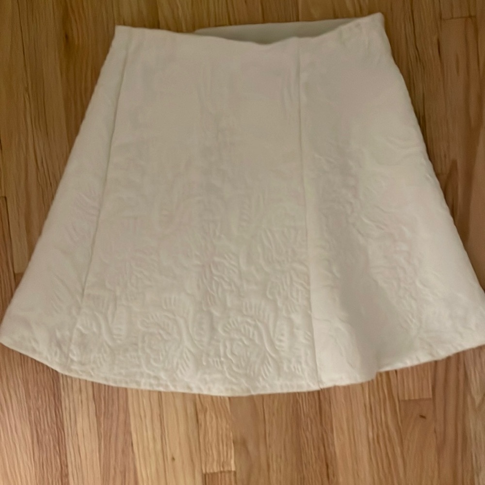 White Zara mini skirt